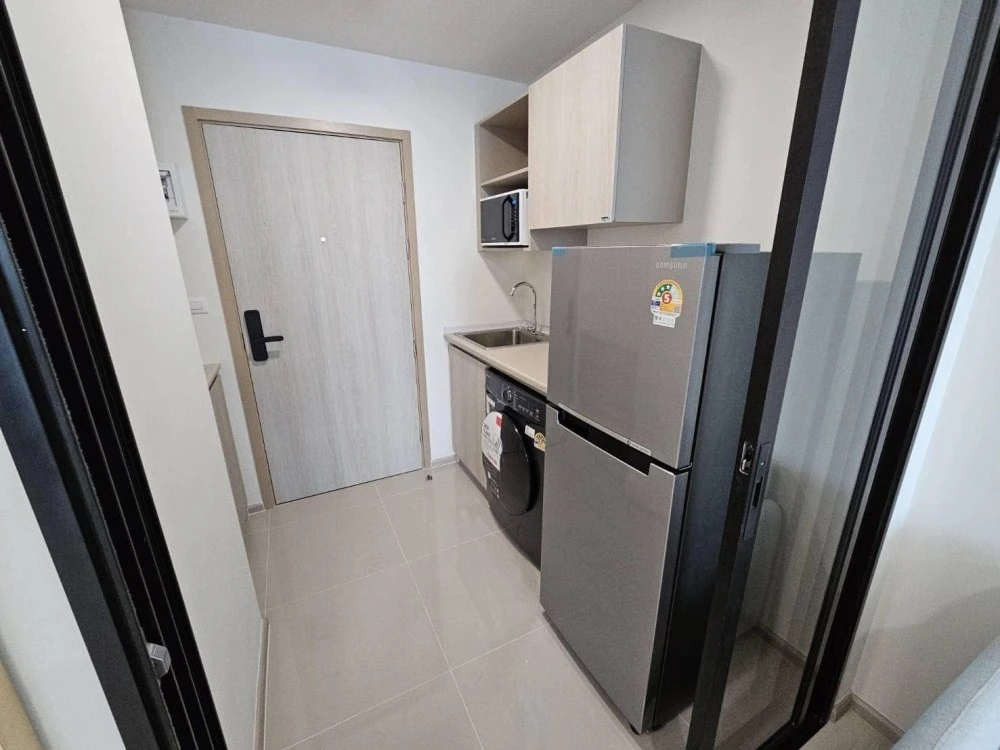 For rent dcondo hype rangsit 5th floor, view inside, comes with complete furniture and electrical appliances, reserve now, urgently.
