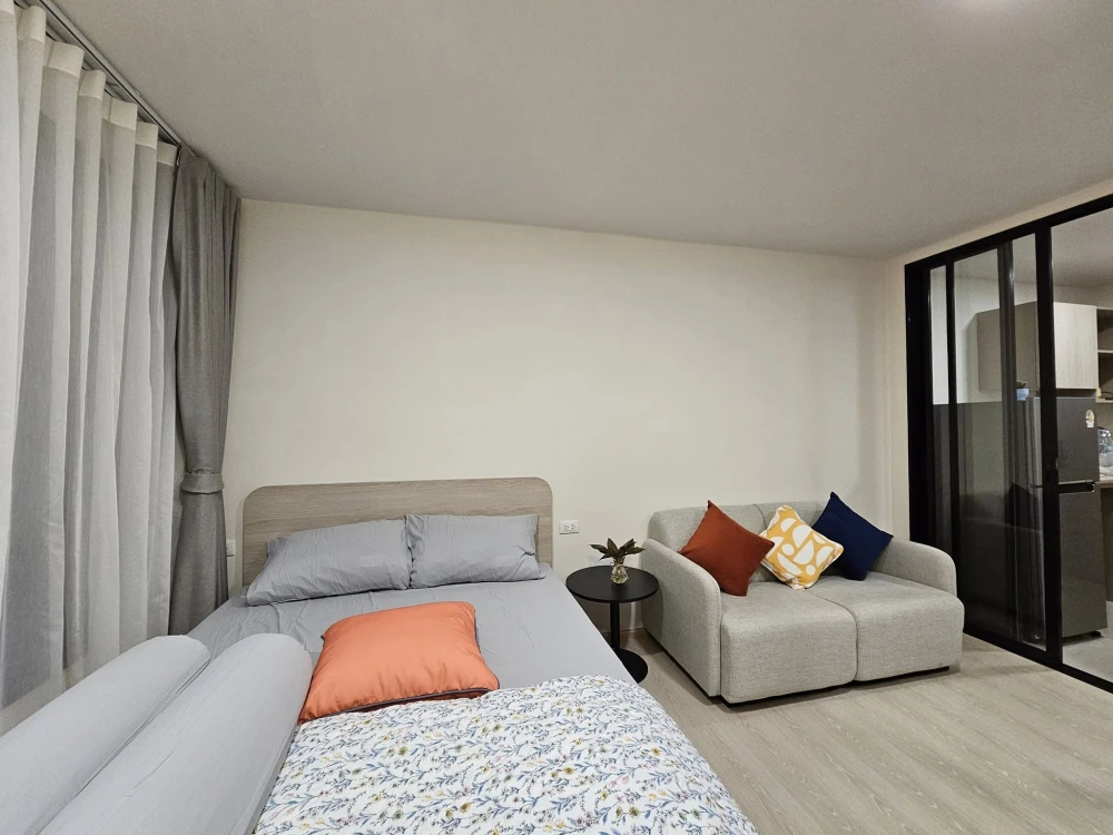 For rent dcondo hype rangsit 6th floor, comes with complete furniture and electrical appliances. Reserve now, don't miss out.