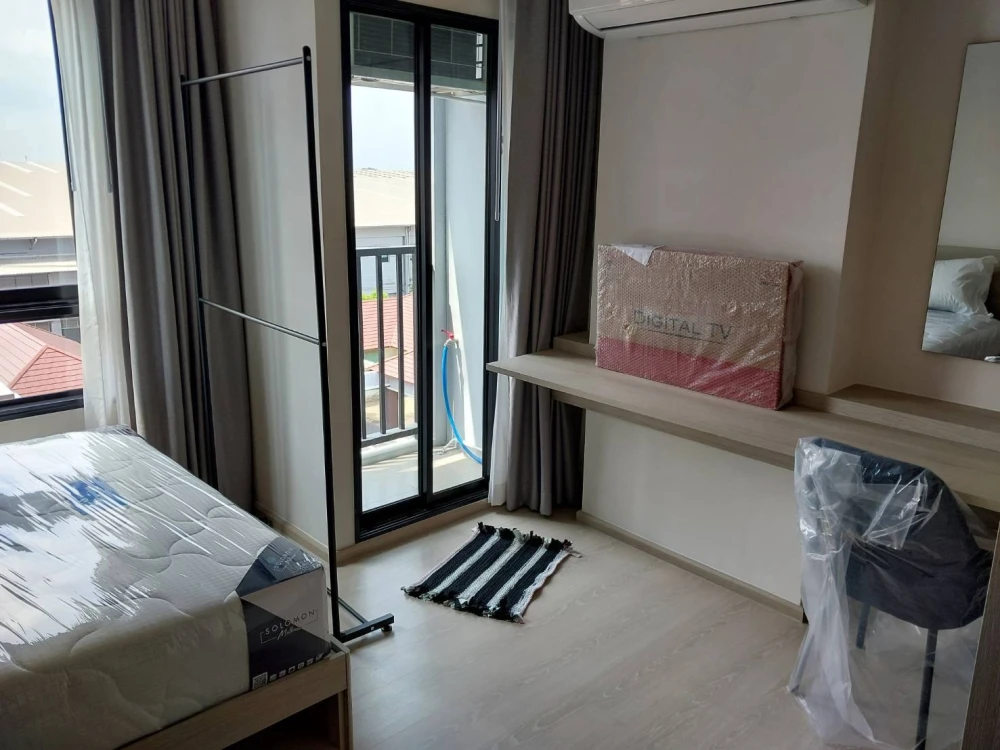 For rent dcondo hype rangsit 6th floor, outside view, fully furnished, nice to live in, book now, don't miss out.