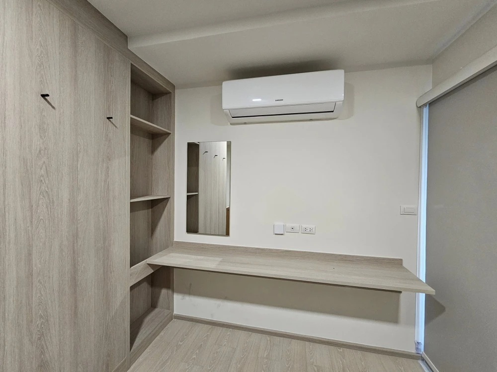 For rent dcondo hype rangsit 6th floor garden view, fully furnished room, ready to move in, book now, don't miss out.