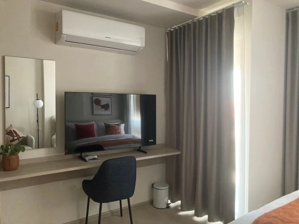 For rent dcondo hype rangsit 7th floor, pool view, fully furnished room, reserve now, don't wait, hurry!