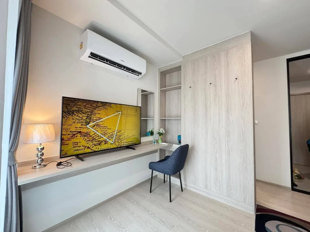 For rent: DCondo Hype Rangsit, a nice room, complete with furniture and electrical appliances. If you don't book, you'll regret it later.