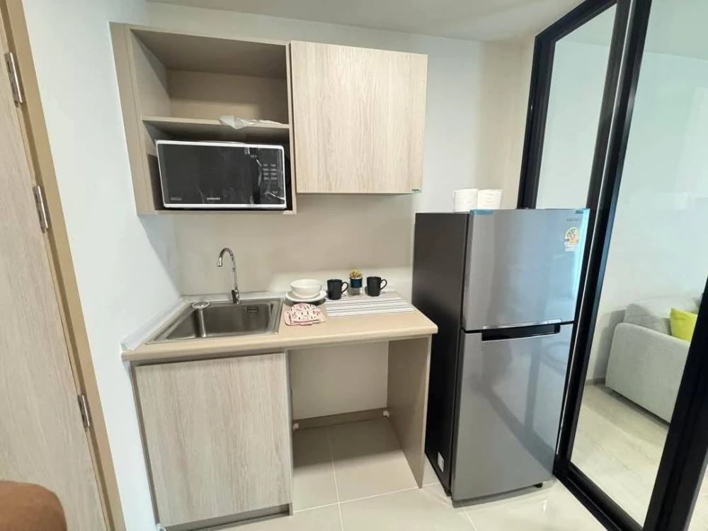 For rent: DCondo Hype Rangsit, a nice room, complete with furniture and electrical appliances. If you don't book, you'll regret it later.