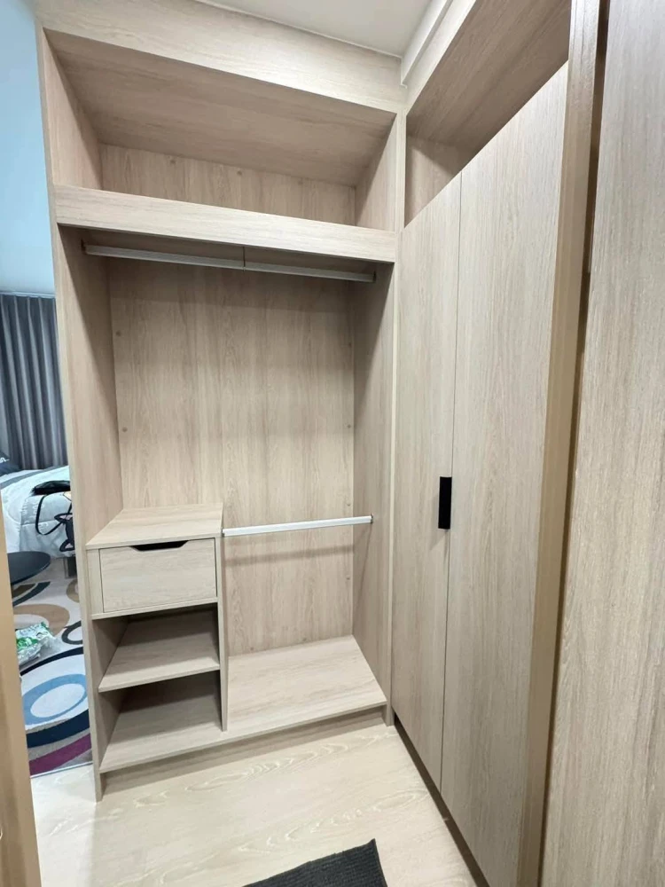 For rent: DCondo Hype Rangsit, a nice room, complete with furniture and electrical appliances. If you don't book, you'll regret it later.