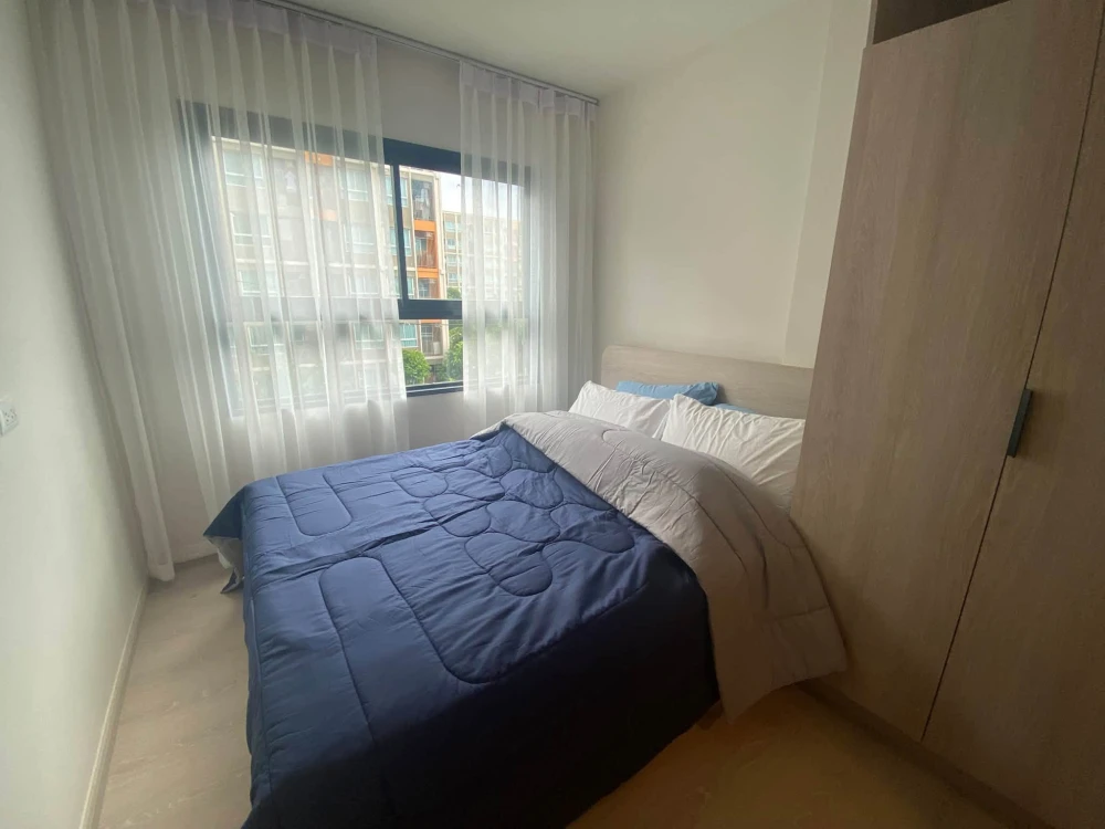 Dcondo Kiri studio for rent—fully furnished; just bring your suitcase and move right in.