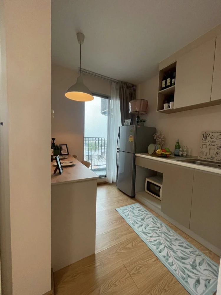 For rent: DCondo Rattanathibet, 8th floor. Beautifully decorated unit, ready to move in. Book now!