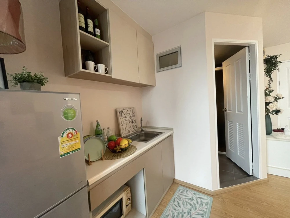 For rent: DCondo Rattanathibet, 8th floor. Beautifully decorated unit, ready to move in. Book now!