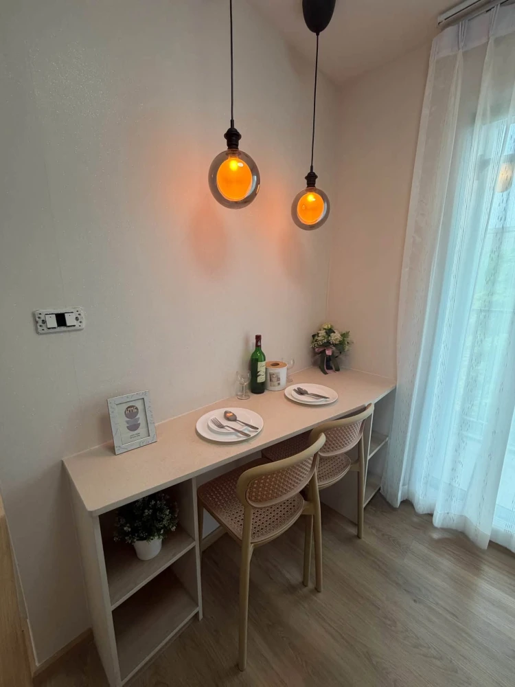DCondo Rattanathibet for rent. Rooms are partitioned into separate, clearly defined zones. Amazing price! Book now, don't miss out!