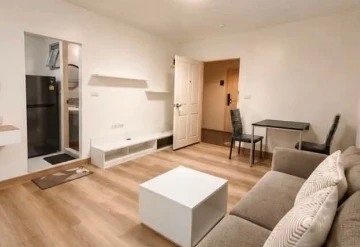 Dcondo Onnut-Suvarnabhumi for rent. Ready to move in. Fully furnished with appliances. Just bring your suitcase and move in!