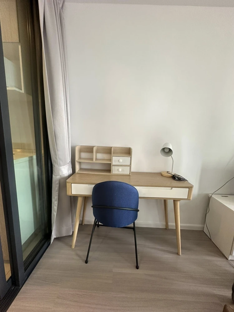 For rent: DENIM JATUJAK, a nice room on the 12th floor, good location, convenient transportation, fully furnished. Reserve now!