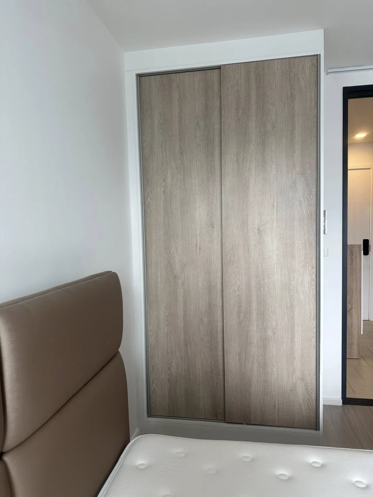 For rent: DENIM JATUJAK, a nice room on the 12th floor, good location, convenient transportation, fully furnished. Reserve now!