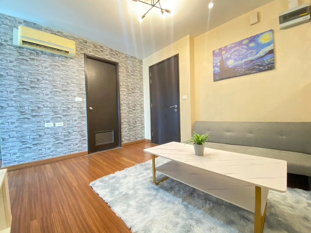 Diamond Ratchada for rent, 12th floor, beautiful room, fully furnished, nice to live in, reserve now, don't miss out.
