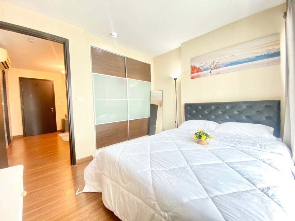 Diamond Ratchada for rent, 12th floor, beautiful room, fully furnished, nice to live in, reserve now, don't miss out.