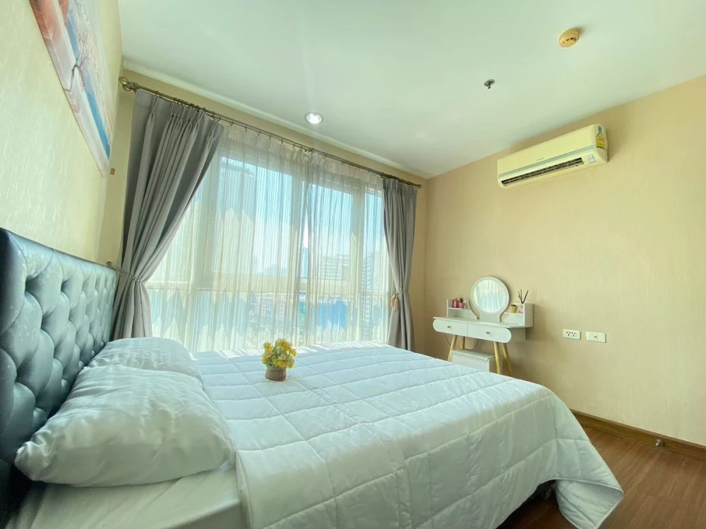 Diamond Ratchada for rent, 12th floor, beautiful room, fully furnished, nice to live in, reserve now, don't miss out.