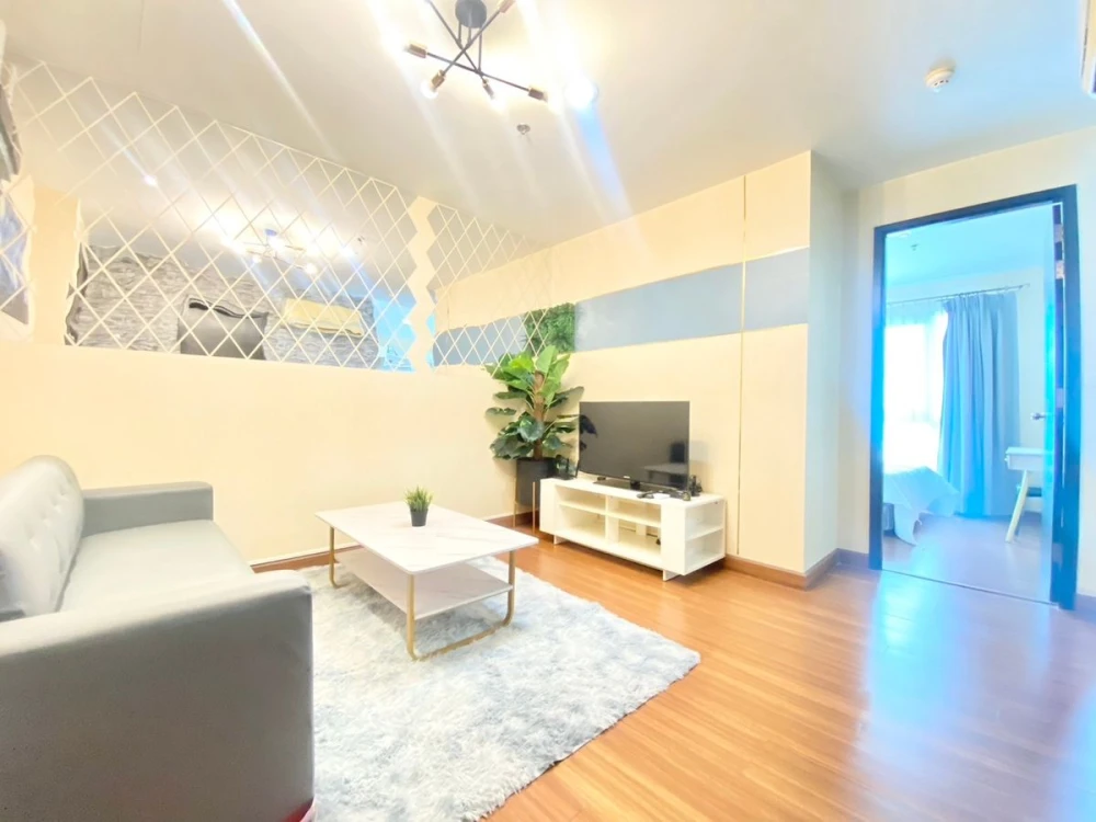 Diamond Ratchada for rent, 12th floor, beautiful room, fully furnished, nice to live in, reserve now, don't miss out.