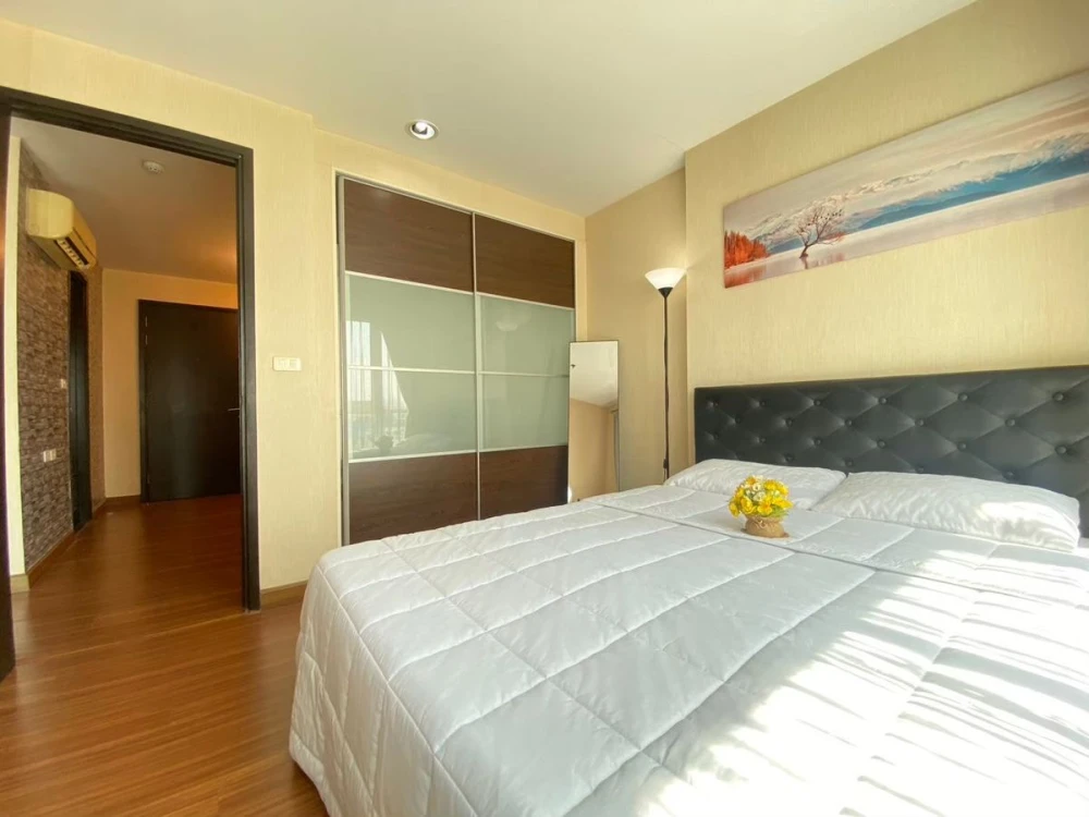 Diamond Ratchada for rent, 12th floor, beautiful room, fully furnished, nice to live in, reserve now, don't miss out.