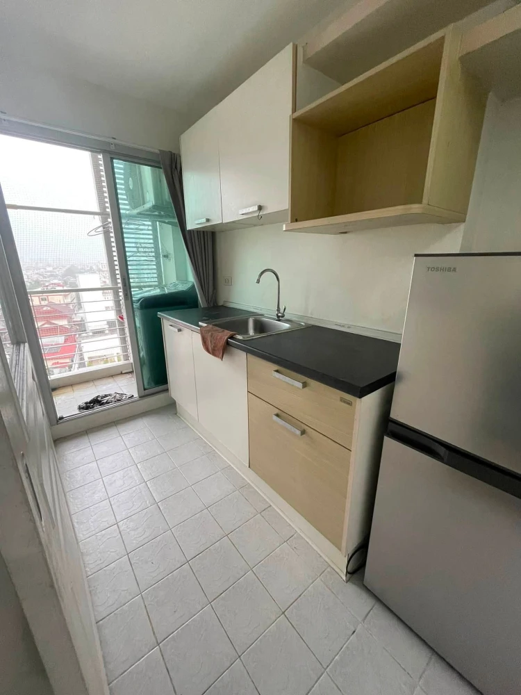 Double U Condo Phahol-Ladprao for rent: 1 bedroom, 1 bathroom, fully furnished with appliances. Book now!