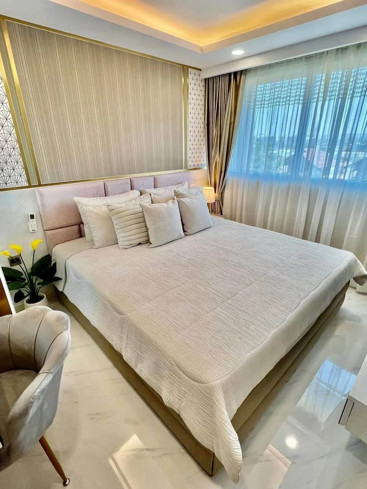 For rent Dusit grand park, a nice room, fully furnished, decorated in a simple and luxurious style. If you don't book, you'll miss out++
