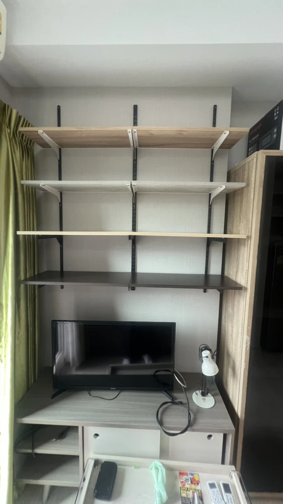 For rent: Eco Chapter one Huai Khwang, decorated in loft coffee style, convenient and complete here. Come and book now.