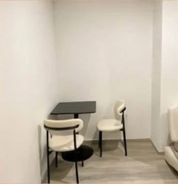 For Rent: Elio Sathorn-Wutthakat. Corner unit offering high privacy and open views of the city and the BTS line. Airy and breezy, with no buildings bl