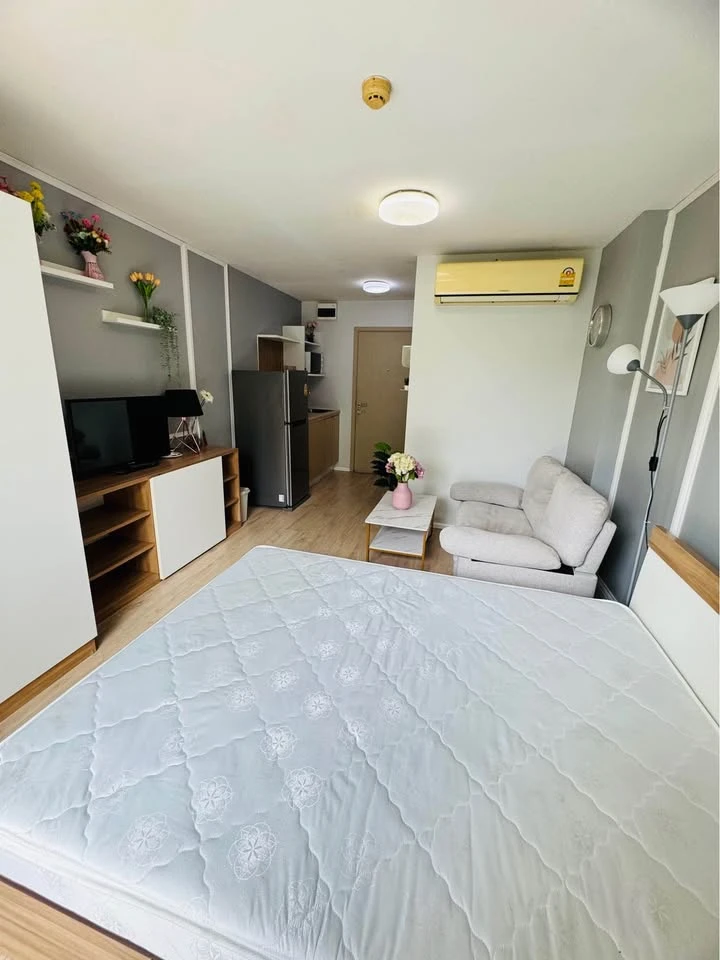 For rent: ELIO Sukhumvit 64, nice room, good location, comes with complete furniture and facilities. Book now.