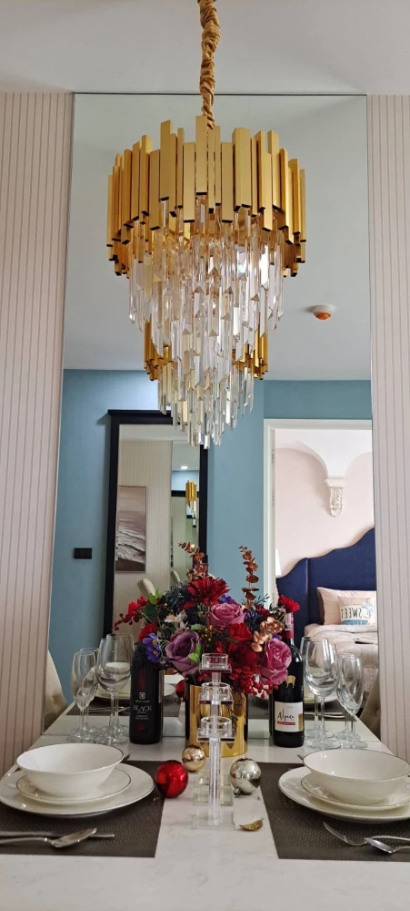 For rent: Espana Condo Resort Pattaya, 4th floor, Building A, city view, washing machine provided, furnished, ready to move in