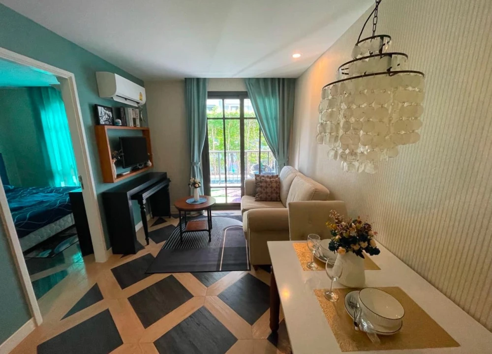 For rent: Espana Condo Resort Pattaya, beautiful room, fully furnished, book now, hurry!