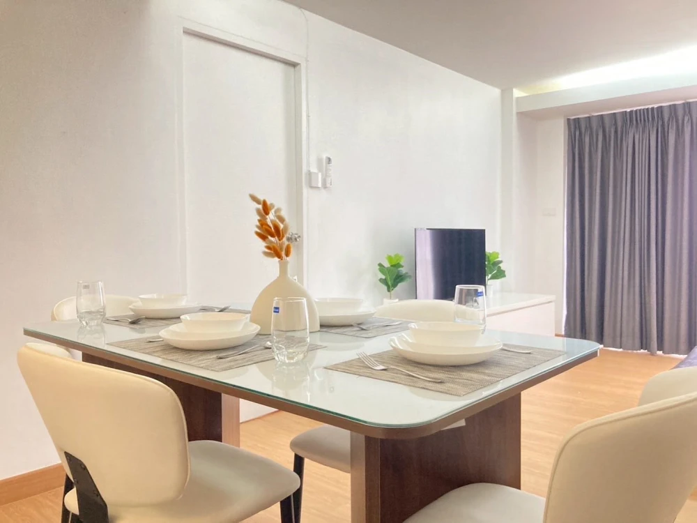 Family Park Ladprao 48 for rent: A peaceful, warm, and comfortable home in the heart of Bangkok, with a home-like atmosphere.