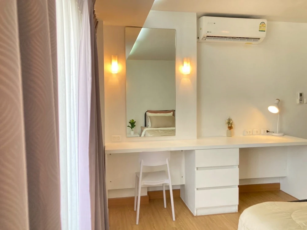 Family Park Ladprao 48 for rent: A peaceful, warm, and comfortable home in the heart of Bangkok, with a home-like atmosphere.