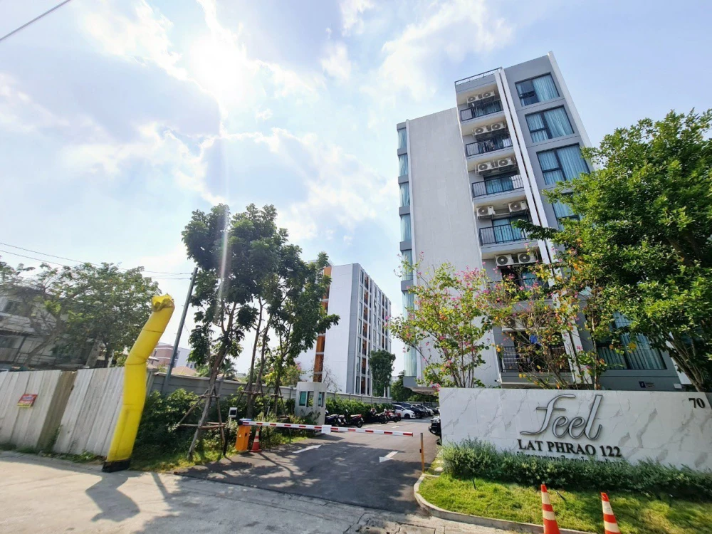 ให้เช่า Feel Condo Ladprao 122 ห้องพร้อมอยู่ สิ่งอำนวยความสะดวกพร้อม จองเลย ราคานี้หาไม่ได้แล้ว