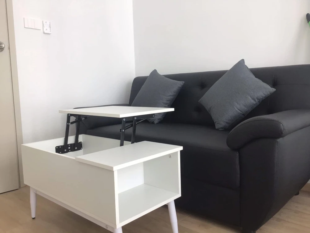 For rent, feel condo Lat Phrao 122, ready to move in, great price, everything here, hurry and reserve now, don't wait.