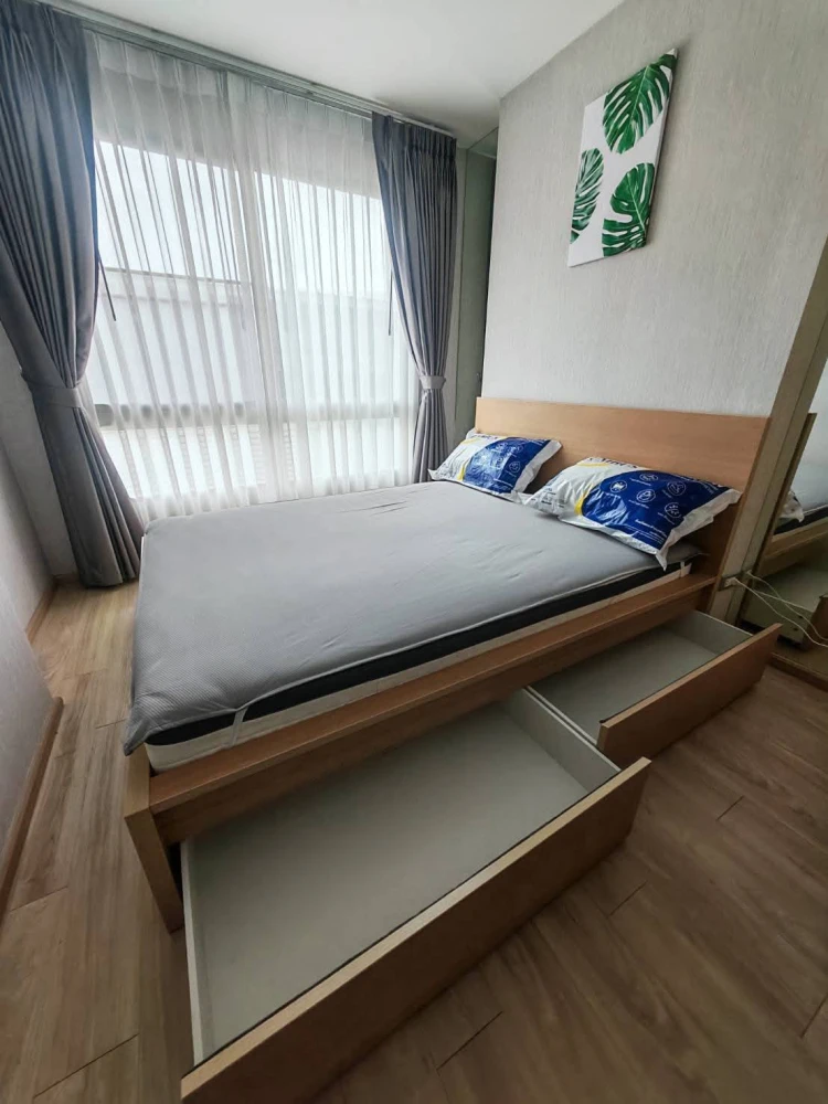 ให้เช่า Feel condo ลาดพร้าว 33 *บิ้วอิน-Built-in ทั้งห้อง *กระเป๋าใบเดียวเข้าอยู่ได้เลย ชั้น​ 2 (อยู่สบายหรูหรา เงียบสงบ) มาก่อนได้ก่อนห้องไปเร็วมาก