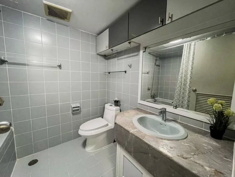 For rent: Flora Ville, 2 bedrooms, 2 bathrooms, 10th floor, Building B. Spacious unit with plenty of space. Book now!