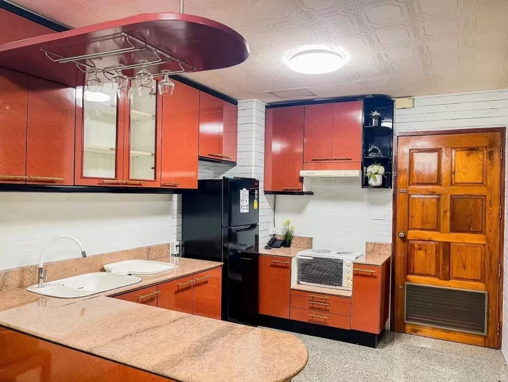 For rent: Flora Ville, 2 bedrooms, 2 bathrooms, 10th floor, Building B. Spacious unit with plenty of space. Book now!