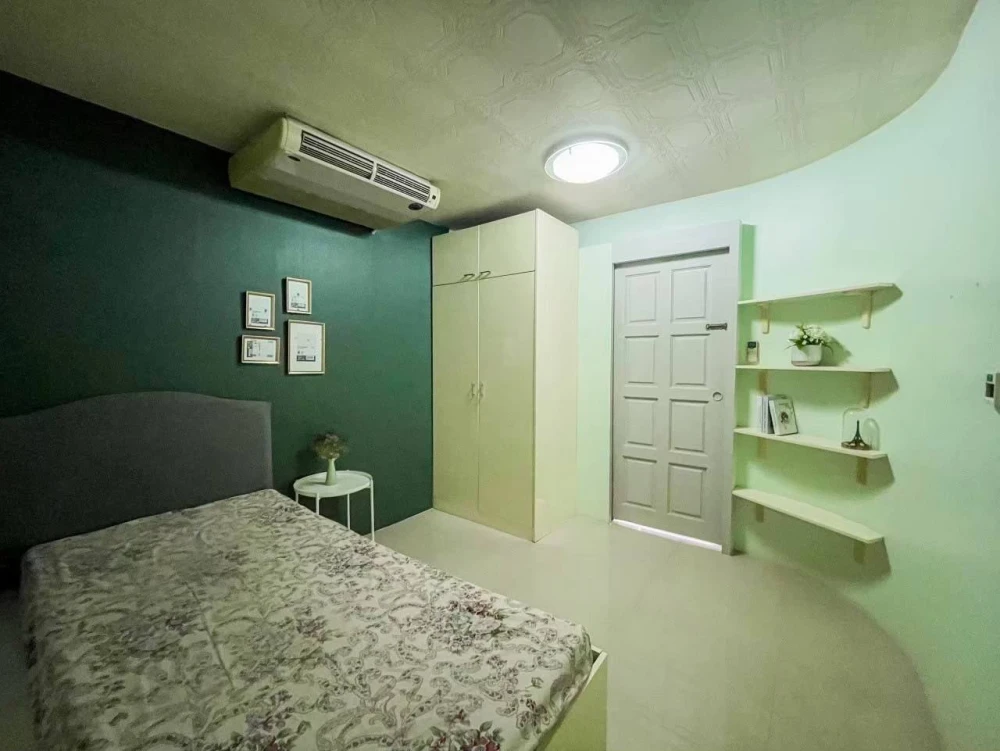 For rent: Flora Ville, 2 bedrooms, 2 bathrooms, 10th floor, Building B. Spacious unit with plenty of space. Book now!