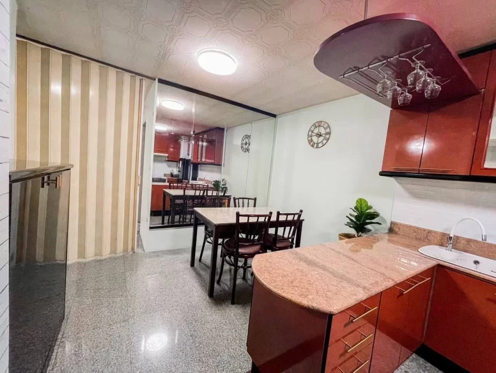 For rent: Flora Ville, 2 bedrooms, 2 bathrooms, 10th floor, Building B. Spacious unit with plenty of space. Book now!