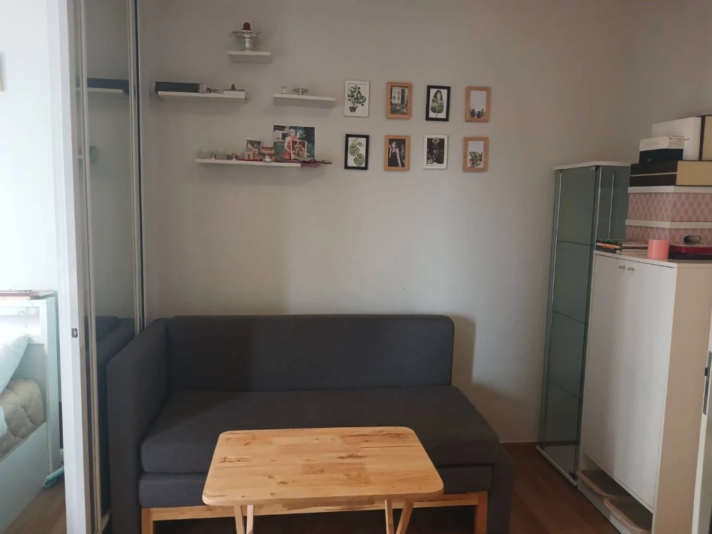 For rent!! Condo Unio Sukhumvit 72, 2nd floor, Building C, Phase 1, beautiful room, convenient transportation, ready to move in, don't miss it!🚪🗝️ C