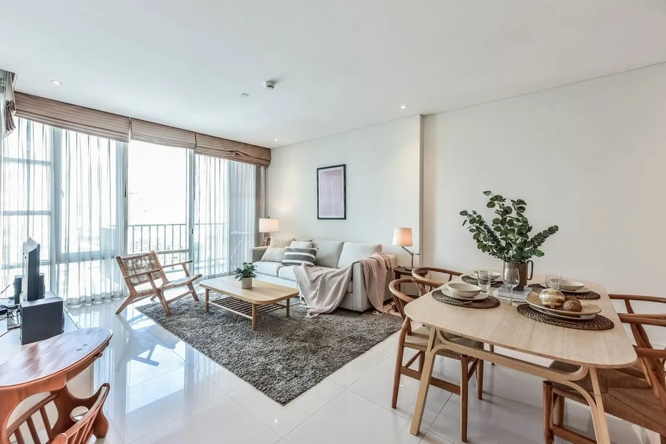 ให้เช่า Fullerton Sukhumvit 2 ห้องนอน ชั้น 18 วิวเมืองโล่ง สวย น่าอยู่ จองเลย ห้ามพลาด
