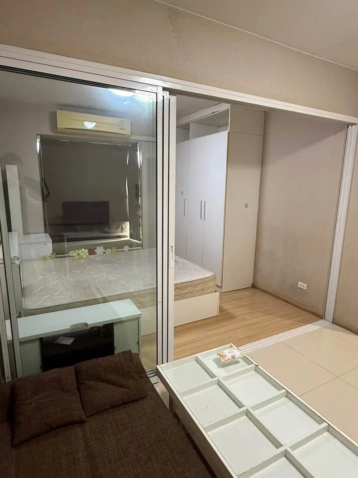 For rent: Fuse Mobius Ramkhamhaeng Station, ready to move in, fully furnished, affordable price, just bring your suitcase and move in. Hurry and reser