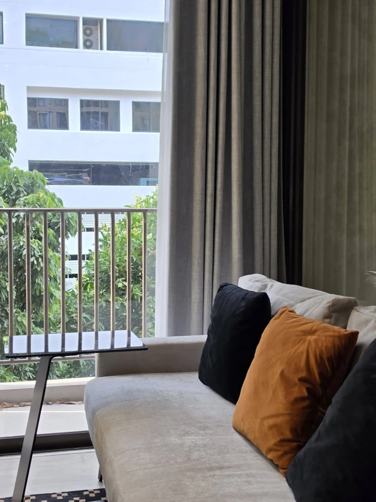 For rent: FYNN Asoke, ready-to-move-in unit, high floor. Book now!