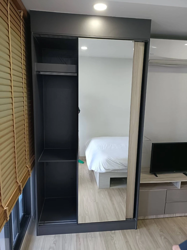 Gladden Condo Ladprao 1, 5th floor, fully furnished, ready to move in. Book now! Don't miss out!