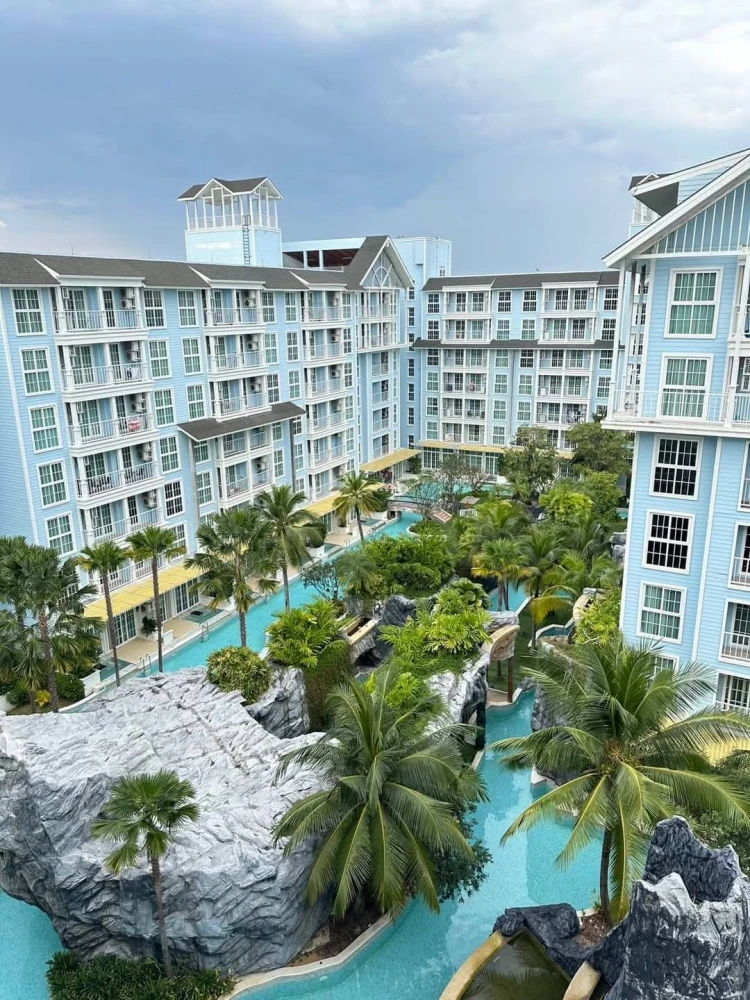 For rent GRAND FLORIDA BEACHFRONT CONDO RESORT PATTAYA, 6th floor, city view, fully furnished, book now