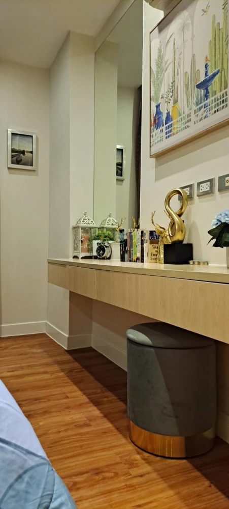 For rent Grande Caribbean Resort Pattaya, 12th floor, nice room, fully furnished, book now.