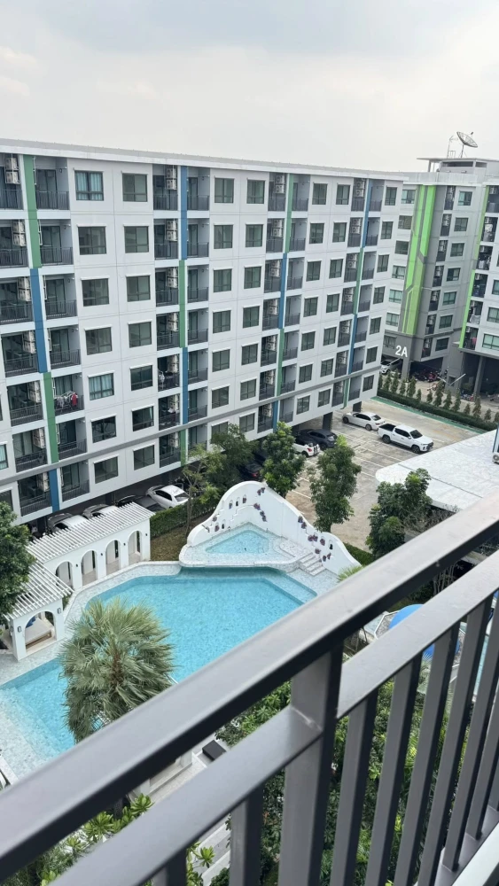 For rent: Grene Donmuang-Songprapha, 8th floor, central view, fully furnished, nice to live in, reserve now.