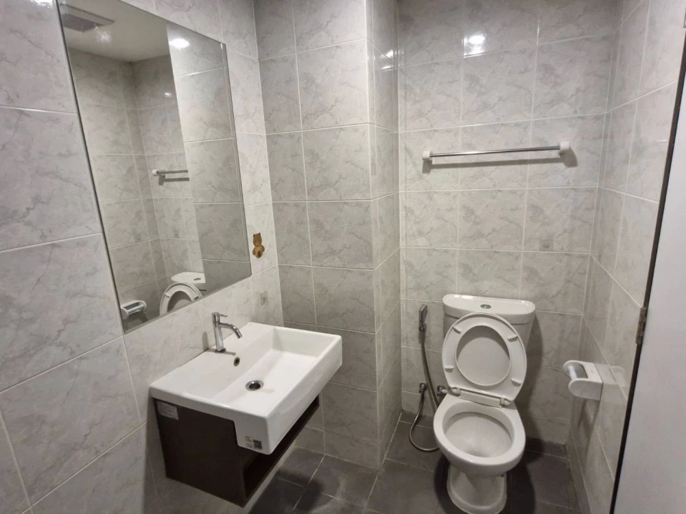 For rent: Grene Donmuang-Songprapha, a nice room with nice wallpaper, fully furnished, don't miss it.