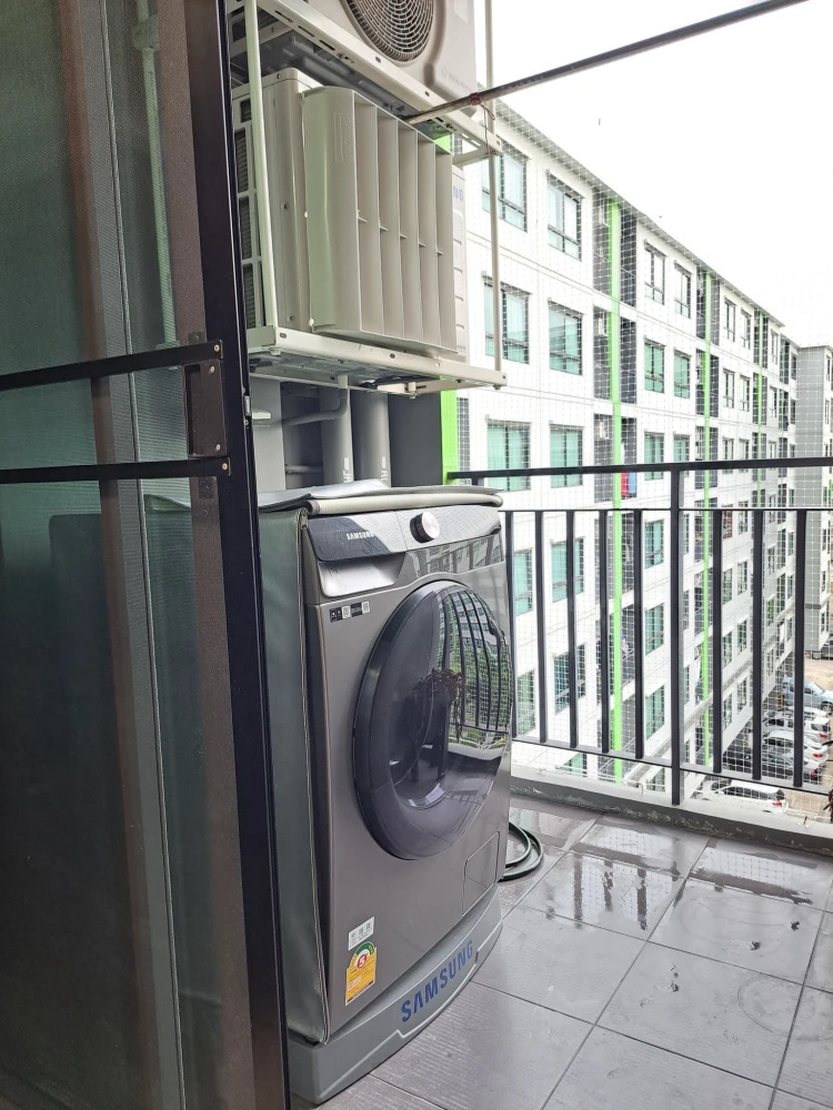 For rent: Grene Don Mueang-Songprapa, corner unit, beautiful room, ready to move in, fully furnished, fully equipped in every zone, just bring your ba