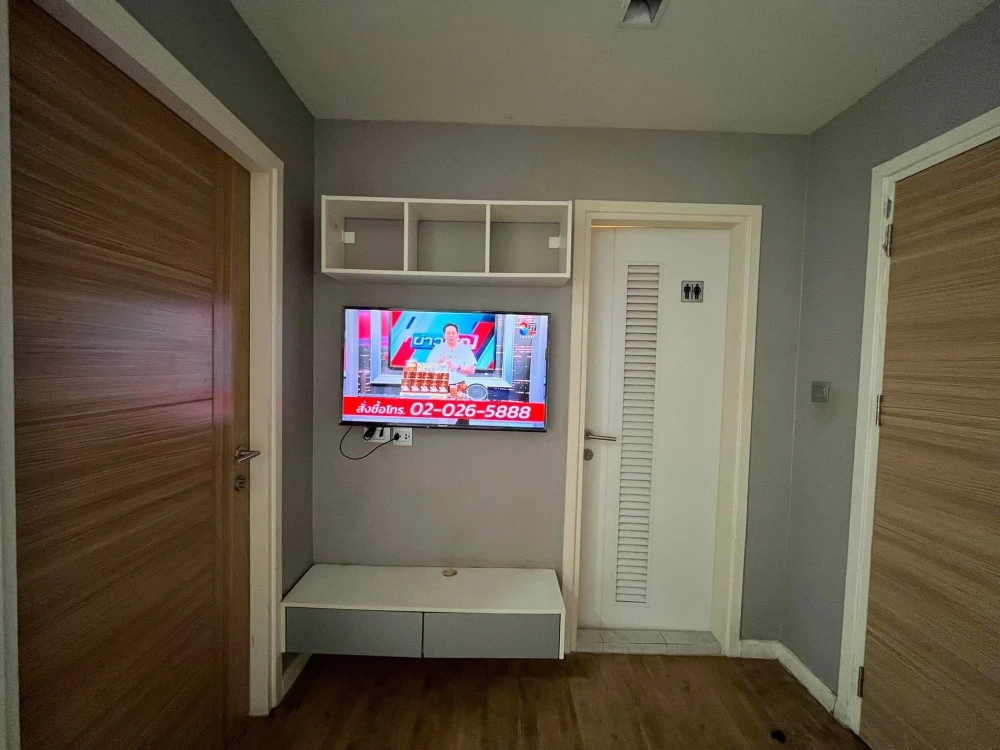 For rent: H2 Ramintra 21, a lovely room, decorated in a cool tone, comes with complete furniture and appliances. Reserve now!