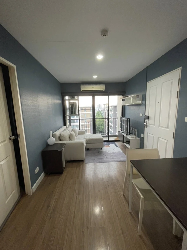 For rent: Hallmark Ngamwongwan, 1 bedroom, 1 bathroom, 8th floor, good location, fully furnished, reserve now!