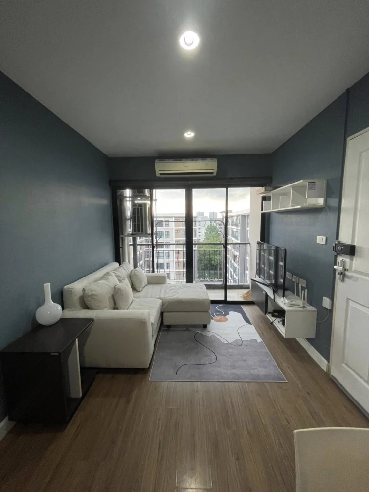 For rent: Hallmark Ngamwongwan, 1 bedroom, 1 bathroom, 8th floor, good location, fully furnished, reserve now!