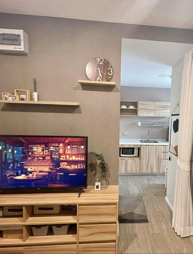 Happy Condo Donmuang The Terminal for rent, a comfortable room with complete facilities, excellent common area, reserve now.